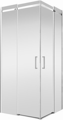 Душевое ограждение Melita 100х100 см, хром сильвер ZZ