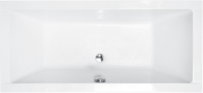 Акриловая ванна Besco Quadro 155x70| 155x70x42