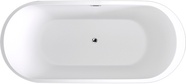 Акриловая ванна Black&White Swan SB105| 170x80x45