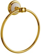 Держатель для полотенца Boheme Palazzo 10105, подвесной, кольцо, крепеж в комплекте, цв. золото, ZZ