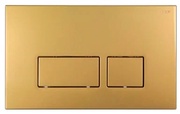 Клавиша двойного смыва Boheme 664-G, цвет золото ZZ