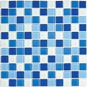 Blue wave-3   (25x25x4)  ZZ 30x30