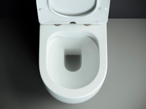 Чаша унитаза Ceramica Nova Mia CN1801 с микролифтом, безободковый, крышка- сиденье с микролифтом в компл. ZZ