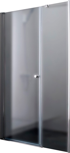 Душевая дверь 1300x1950 мм, профиль-хром, стекло- Punto, Elena ZZ