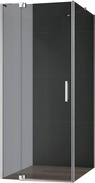 SLIDER-90/100-GL-FIX/DOR-GRIGIO Дверное полотно с фиксированной панелью | ZZ