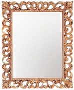Зеркало 870x30x1070см, прямоугольное в раме, (цв.Foglia Oro), Cezares ZZ