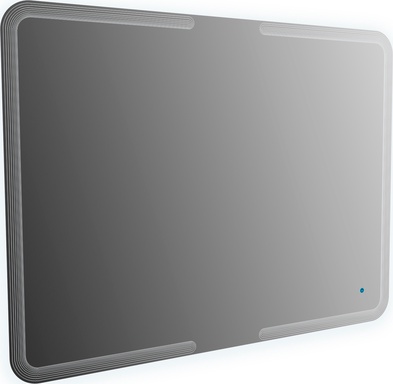 Зеркало 1200x900х20мм, реверсивное, с встроенным по периметру светильником, сенсорным выключателем Touch System ZZ