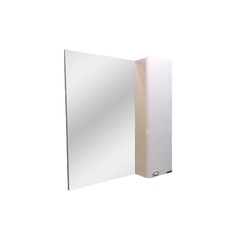 Зеркало-шкаф "Неаполь"-80 см, цв.белый ZZ