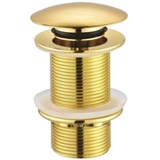 Донный клапан для раковины clic-clac, универсальный, золото ZZ