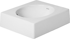 Раковина 420х420h170мм, без отверстия д/смесит., (крепл. в компл.) Architec ZZ