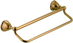 Полотенцедержатель двойной 40см, (цв. бронза), Style ZZ