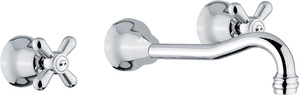Смеситель Fiore Margot 26CR0636 С ВНУТРЕННЕЙ ЧАСТЬЮ, для раковины| 6x7x25