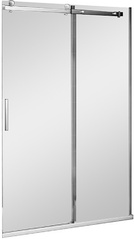 Душевое ограждение Galaxy WTW-130-С-СH, стекло прозрач. профиль хром, универс. правая/левая ZZ
