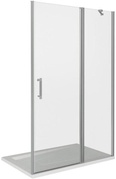 Душевая дверь в нишу Good Door Mokka WTW-120-C-WE, профиль-белый, стекло-прозрачное ZZ