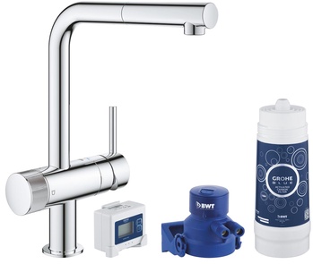 Смеситель Grohe Blue Pure Minta 30382000 с функцией фильтрации| 21x32x22