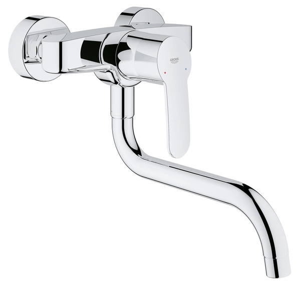 Смеситель Grohe Eurostyle Cosmopolitan 33982002 для кухонной мойки| 21x227x28 товар