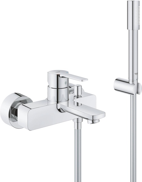 Смеситель Grohe Lineare New 33850001 для ванны с душем| 22x11x18