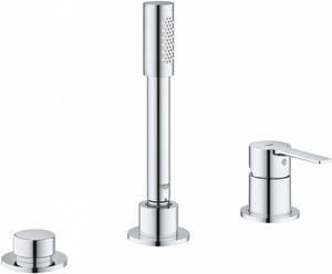 Смеситель Grohe Lineare New 19965001 на борт ванны| 6x24x6