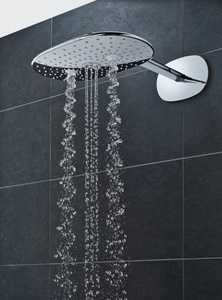 Верхний душ Rainshower на 2 вида струи, с настенным душевым кронштейном 450 мм, цв.хром ZZ