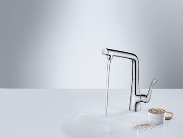 Смеситель для кухни, 320, 1jet, (цв.хром), Metris Select M71 ZZ