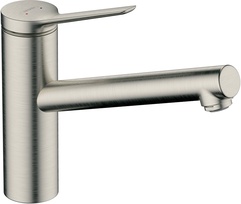 Смеситель для кухни, 150, 1jet, (цв.нерж.сталь), Zesis M33 ZZ