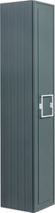 Шкаф-пенал 300х300хh1610мм, БЕЗ РУЧКИ, (цв.серый матовый), Cubo ZZ