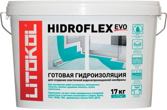 HIDROFLEX мастика гидроизол. 17 кг. ZZ