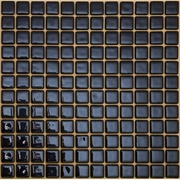 Мозаика 25FL-M-023 (черный) Интерьерная (чип 2.5x2.5) ZZ|31.5x31.5