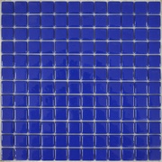 Мозаика 25FL-M-026 (синий кобальт) бассейновая (чип 2.5x2.5) ZZ|31.5x31.5