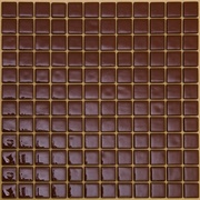 Мозаика 25FL-M-027 (коричневый) интерьерная (чип 2.5x2.5) ZZ|31.5x31.5