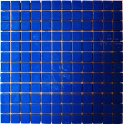 Мозаика 25FL-M-042 (синий) бассейновая (чип 2.5x2.5) ZZ|31.5x31.5