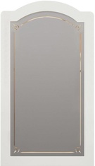 Зеркало Лоренцо 60, 600*1011*22 мм, цвет белый без патины, БЕЗ светил. н. 93950, крепеж в комплекте ZZ