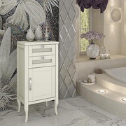 Комод Мираж 44 напольный 440x340x933 мм, правый, цвет слоновая кость ZZ
