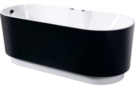 Акриловая ванна Orans BT-NL601- FTSI Black| 175x75x51
