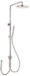 Душевая стойка с верхним, стационарным душем d200мм пластик и ручным душем, (цв.хром), RST3 ZZ товар