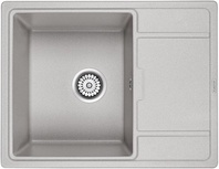 Мойка кухонная Paulmark Weimar PM216550-GR серый| 50x65x20