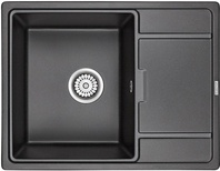 Мойка кухонная Paulmark Weimar PM216550-BL черный| 50x65x20