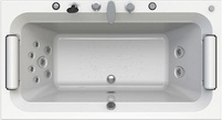 Акриловая ванна Radomir Хельга 1 Релакс Chrome 185x100 с пультом| 185x100x53 товар