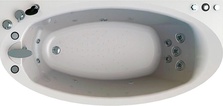 Акриловая ванна Radomir Неаполи Лечебный Chrome 180x85 с пультом| 180x85x48 товар