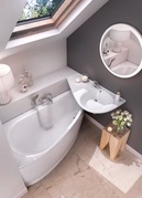 Умывальник AVOCADO "COMFORT" L белый с отвеpстиями