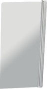 Шторка для ванны CVS1 - 80 R, одноэлементная, правая, профиль хром бестящий, стекло прозрачное  ZZ