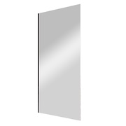 Душевое ограждение Walk-In Wall GW9W00300Z1, 205x65x8 см, профиль черный, стекло прозрачное ZZ