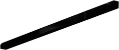 W SET (набор металлических частей) для душевых ограждений Walk-In Wall 100 и Walk-In Corner 120x90), цвет черный ZZ