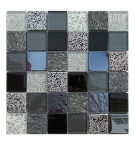 Мозаика из стекла на сетке SK10-043 ZZ |30x30