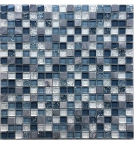 Мозаика из стекла на сетке SK10-057 ZZ |30x30