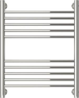 Полотенцесушитель "Богема+" 600*500 мм, Н.Г. подключ. 3/4, комплектующие в комплекте, хром ZZ