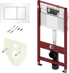 Система инсталляции для унитазов TECE Base 9400013 4 в 1 с кнопкой смыва| 50x112x16