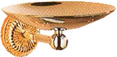 Мыльница настенная, металл. d 150mm (цв. золото (Dore)) Cygne ZZ