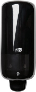 Диспенсер для мыла Tork Elevation S4, объем 1 л., 11.3x13x27.8 см, цв. черный ZZ
