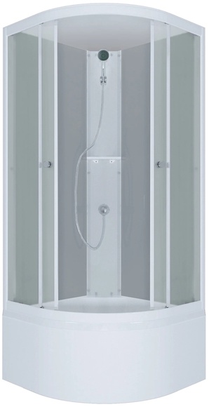 Душевая кабина Triton Вирго 90х90 Эко графит| 90x227x90